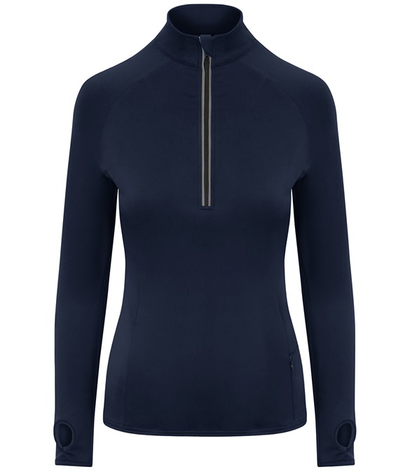 Women&#39;s Cool Flex long half-zip top