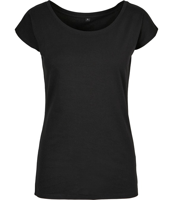 Women's wide neck tee