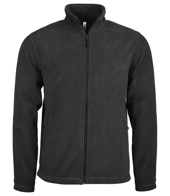 Zip-through microfleece jacket