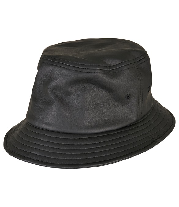 Imitation leather bucket hat (5003IL)
