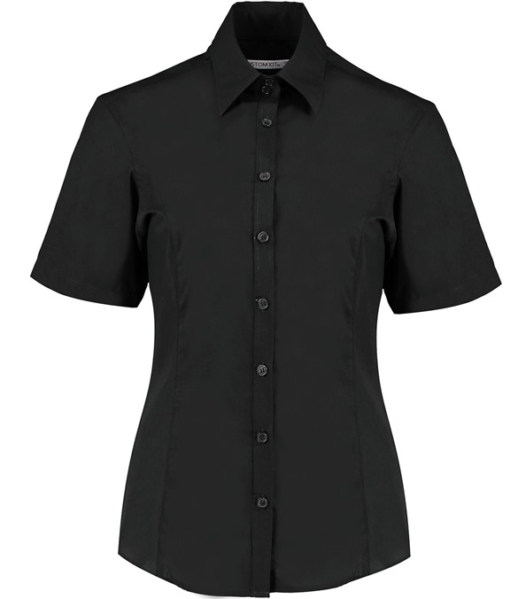 Business blouse short-sleeved (tailored fit)