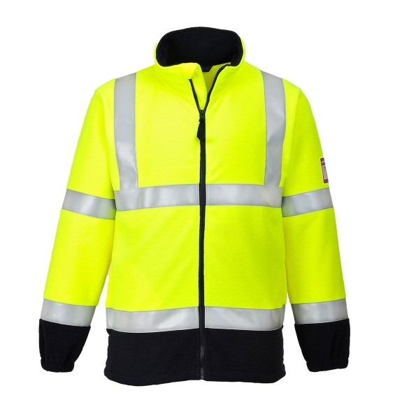 Modaflame Fleece Hi-Vis Contrast FR Jacket
