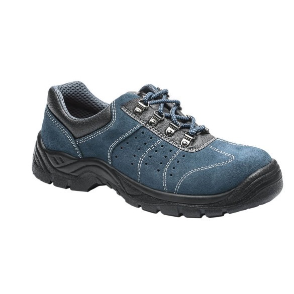 Steel Suede Leather Low Shoe S1P SR FO