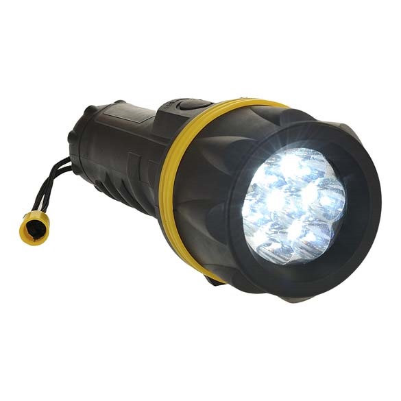 7 LED Rubber Torch