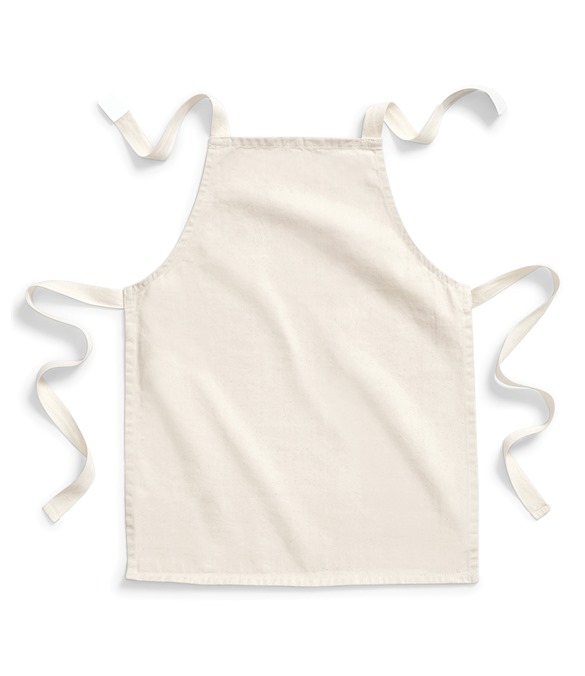 Fairtrade cotton junior craft apron
