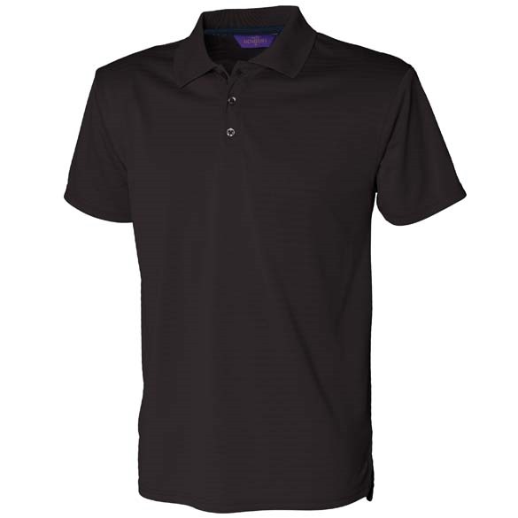 Cooltouch&#174; textured stripe polo