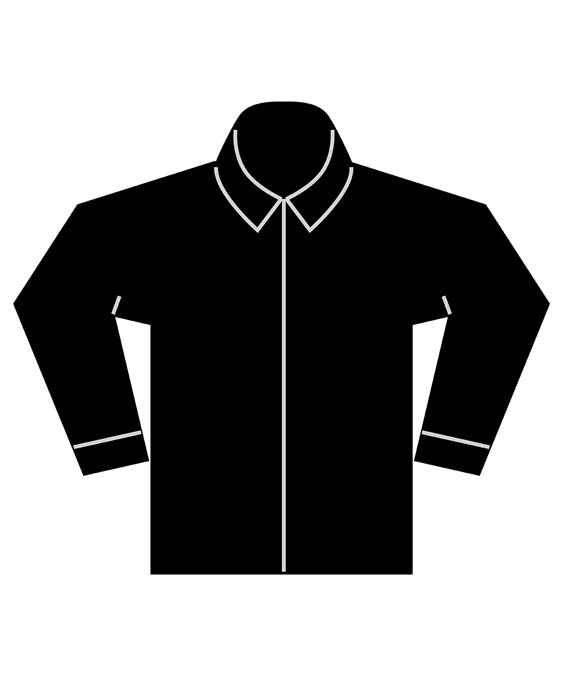 Long sleeve ?cotton-feel? Coolplus? shirt