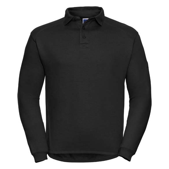 Heavy-duty collar sweatshirt