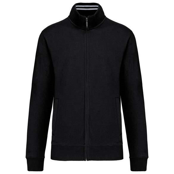 Full-zip fleece jacket