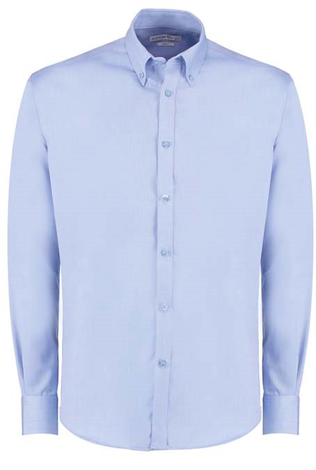 Slim fit non-iron Oxford twill shirt long-sleeved (slim fit)