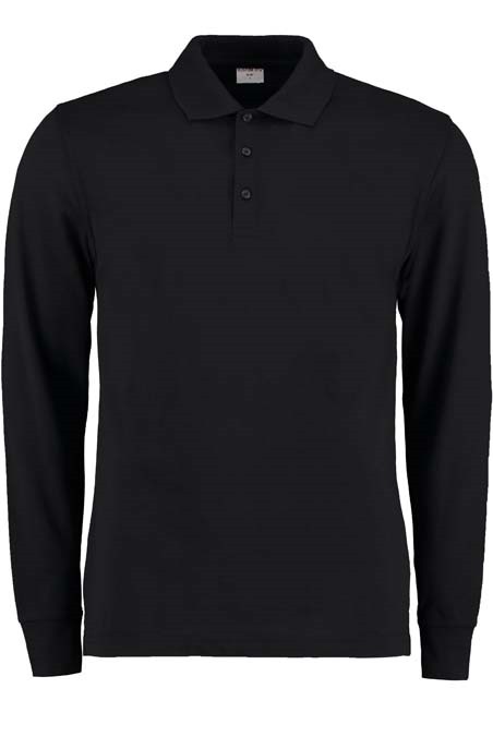 Piqu&#233; polo long-sleeved (classic fit)