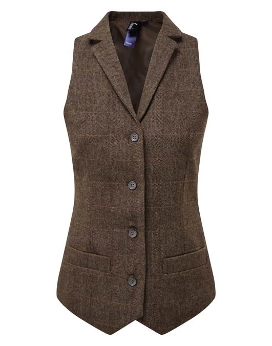 Women&#39;s herringbone waistcoat