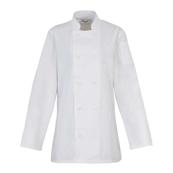 Women&#39;s long sleeve chef&#39;s jacket