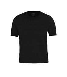 Women’s Brighton short sleeve tee – elegant knitted tee