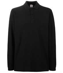 Premium long sleeve polo