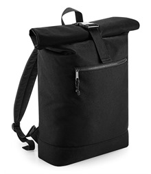 Recycled rolled-top backpack