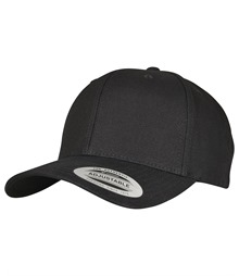6-panel curved metal snap (7708MS)