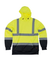 High-visibility hoodie
