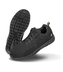 Recycled safety trainers