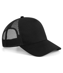 Microknit snapback trucker