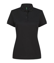 Women?s recycled polyester polo shirt