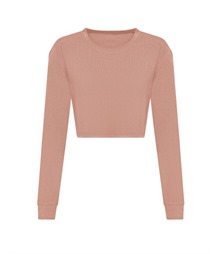 Women's long sleeve cropped T