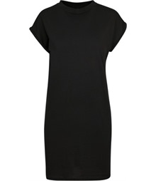 Women?s extended shoulder dress