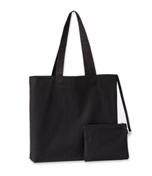 Cruise recycled tote with detachable purse