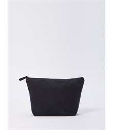 Recycled luxe canvas accessory bag