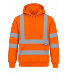 Hi Vis Hooded Sweatshirt