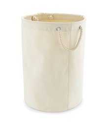 Heavy canvas storage trug