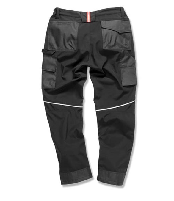 Slim softshell work trouser