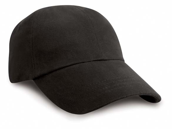 Low-profile heavy brushed cotton cap