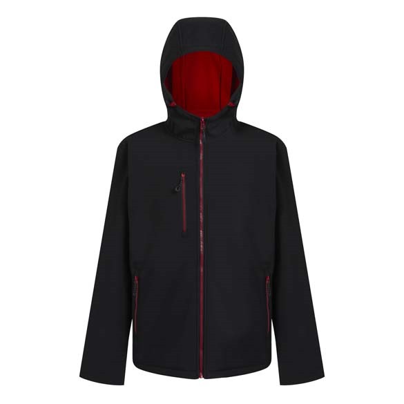 Navigate 2-layer hooded softshell jacket