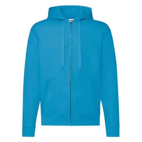 Classic 80/20 hooded sweatshirt jacket