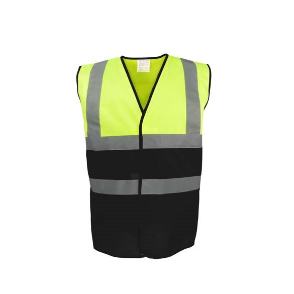 Hi-vis two-tone waistcoat (HVW122)