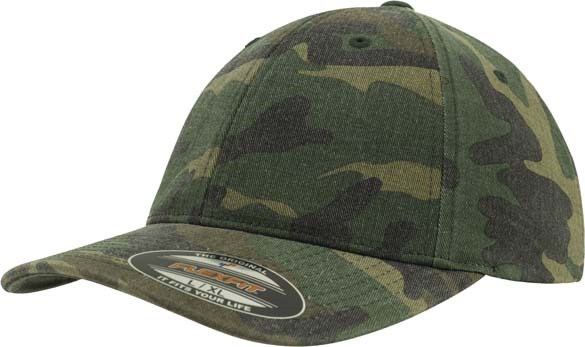 Flexfit garment washed camo (6977CA)