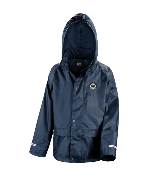 Navy Waterproof Jacket JUNIOR